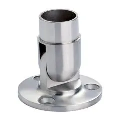 Edelstahl Gelenkhalter fr Edelstahlrohr 42,4 mm