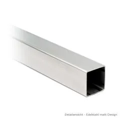 Hustenschutz Gestell Edelstahl matt vierkant 20x20 - 20-011020