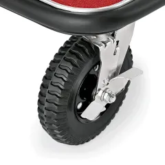 DRIFT - Gepckwagen - Luggage Trolley - Chrom-Design/rot