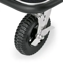 DRIFT - Gepckwagen - Luggage Trolley - Chrom-Design/schwarz