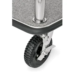 DRIFT - Gepckwagen - Luggage Trolley - Chrom-Design/grau
