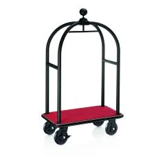 DRIFT - Gepckwagen - Luggage Trolley - Schwarz/rot