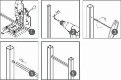 Rohradapter fr Edelstahlrohr 8x8 mm