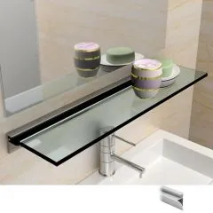 Glasplattenprofil Alu poliert 50x40 mm - Zuschnitt