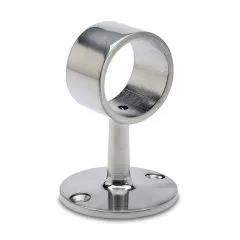 Edelstahl Design Rohrhalter fr Rohr 25,4 mm