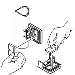 Messing Design Glasklemme - 22 - Rohr 50,8 mm - Glas 6-10 mm