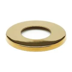 Messing Design Rohr 38,1 mm Abdeckkappe Flansch
