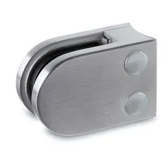 Edelstahl V2A Glasklemme - 22 - Rohr 38,1 mm - Glas 6-10 mm