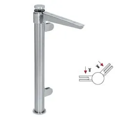 Hustenschutz Pfosten 20-111-25 -45 - Rohr  38.1 mm - Edelstahl Design