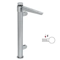 Hustenschutz Pfosten 20-111-38 rechts - Rohr  38.1 mm - Edelstahl Design