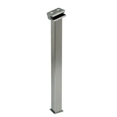 Hustenschutz Pfosten Edelstahl DS 20-19535 - mitte