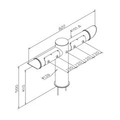 Modell 3205 - 5 ltg Edelstahl Schanksule