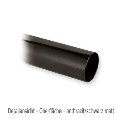 Hustenschutz Pfosten 20-110-38 links - Rohr  38.1 mm - Anthrazit Design