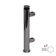 Hustenschutz Pfosten 20-110-38 rechts - Rohr  38.1 mm - Anthrazit Design