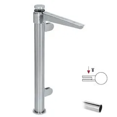 Hustenschutz Pfosten 20-111-38 rechts - Rohr  38.1 mm - Chrom Design