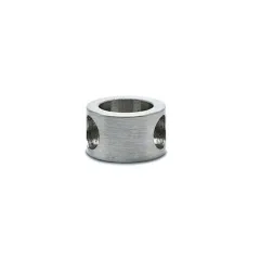 Edelstahl Design MiniRail Adapter 45 Grad fr Stab 6mm