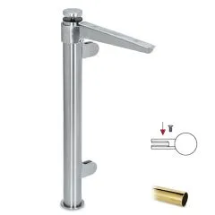 Hustenschutz Pfosten 20-111-38 rechts - Rohr  38.1 mm - Messing Design