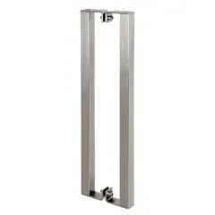 Edelstahl Vierkant 20x20mm Trgriff zweiseitig - 47-7105-420 - Lnge 50cm