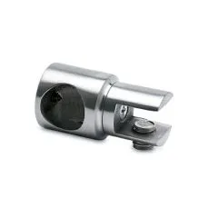 Edelstahl Rohr 19.0 mm Rohrhalter geschlossen