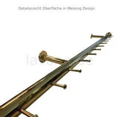 Wurstgehnge 20-7130-075 - Rohr  38.1 mm - Messing Design - 750 mm