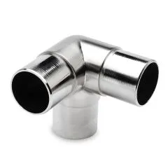 Edelstahl Design Rohr 25,4 mm Rohrverbinder 3x90