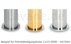 Edelstahl Design Rohr 50,8 mm Rohrbefestigungshlse