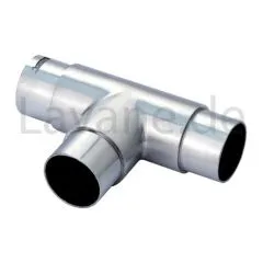 Edelstahl Rohrverbinder T fr Edelstahlrohr 42,4 mm