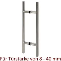 Edelstahl Trgriff Modell 475303 - Griff 19mm - Grifflnge 30cm