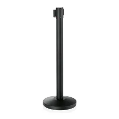 Abgrenzungsstnder schwarz - ECO-L Gurtband SCHWARZ 2m