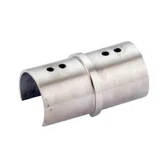 Edelstahl Rohrverbinder fr Nutrohr  48,3 mm