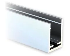 Alu U-Profil 40x30x40mm silber matt eloxiert - ganze Lnge 200 cm