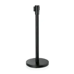 Abgrenzungsstnder schwarz - ECO-F Gurtband SCHWARZ 2m