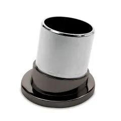 Anthrazit Design Rohr 38,1 mm Rohrbefestigungshlse 80