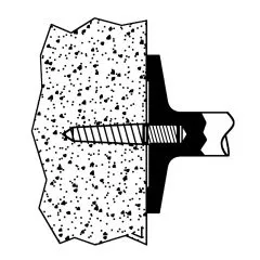 Edelstahl Design Handlaufsttze Rohr 38,1 mm Blindmontage