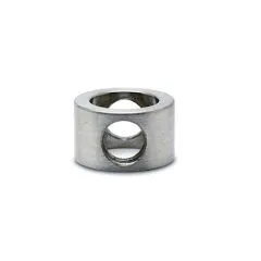 Edelstahl Design Adapter fr Mittelsttze Stab 10mm