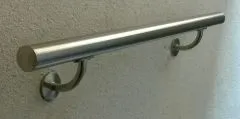 Endkappe gewlbt fr Rohr 38,1 mm Edelstahl Design