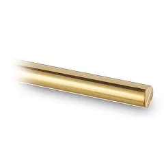 Messing Design Stab 10mm - Zuschnitt nach Wunsch